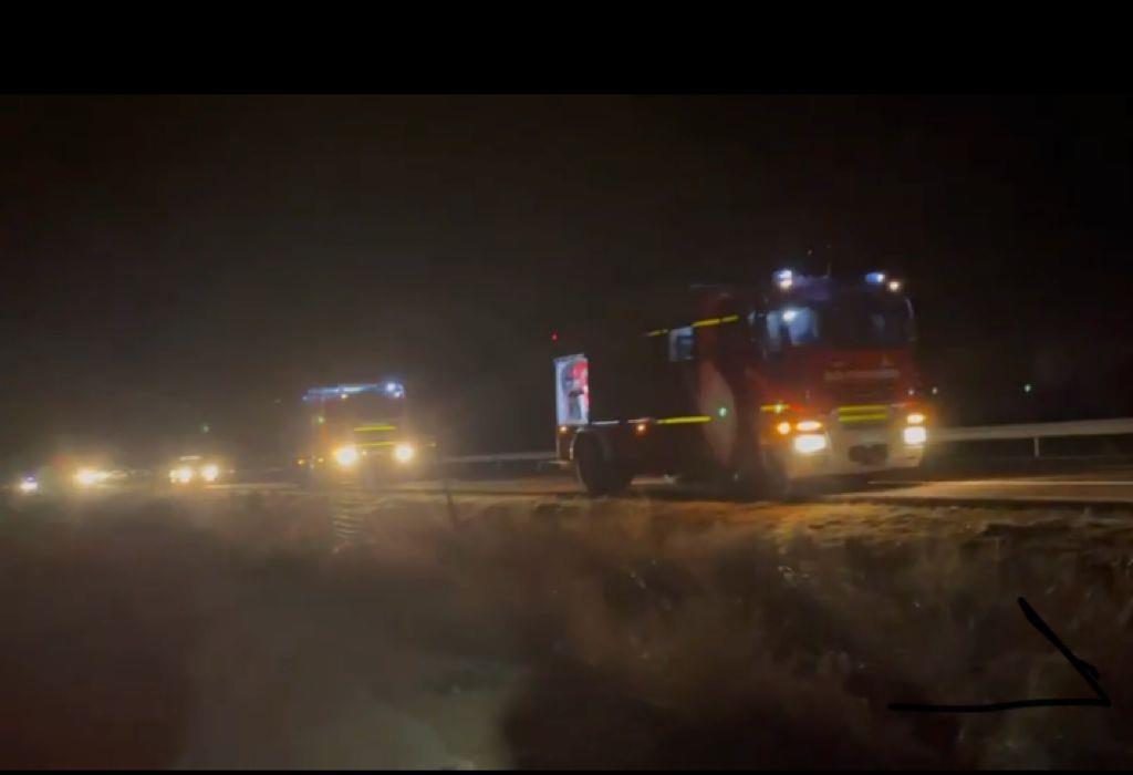 El doble atropello mortal en la Autovía de los Viñedos ocurrió sobre las diez y media a la altura del kilómetro 116