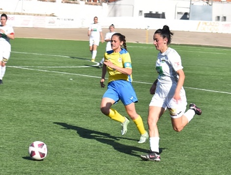 Natalia Bódalo en una partido de la pasada temporada