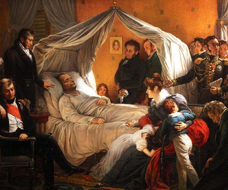 Napoleón Bonaparte murió el 5 de mayo de 1821
