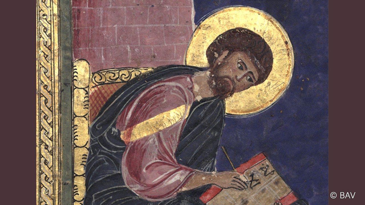 San Marcos, Evangelista. (Biblioteca Apostólica Vaticana)