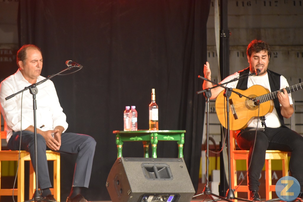 José María Rodrigo y Adrián Lomas durante su actuación